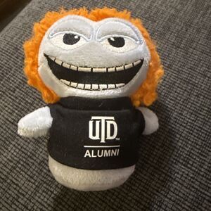 Chelsea Teddy Bear UTD Alumni Plush Mascot — University of Texas Dallas